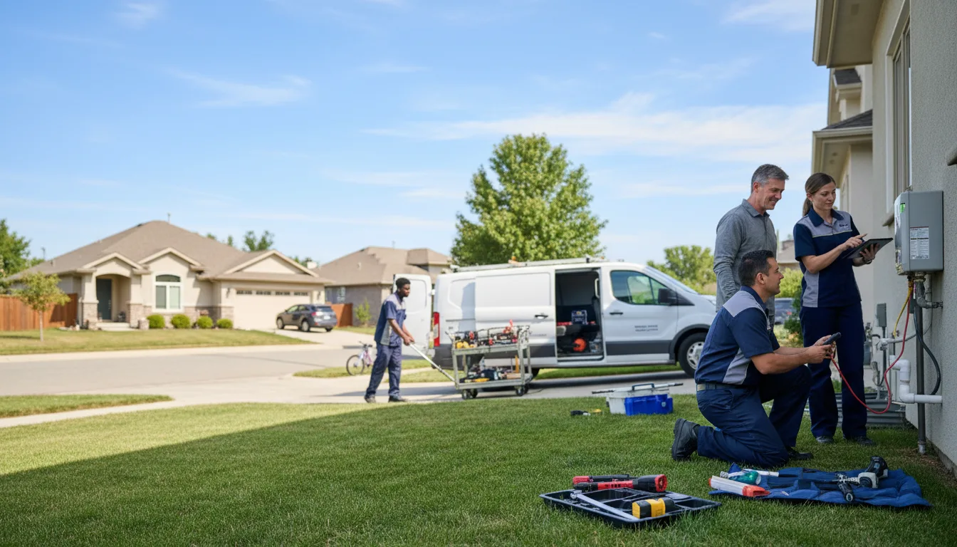 Tankless water heater service in Winchester, VA